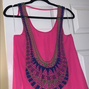 Crochet open back top